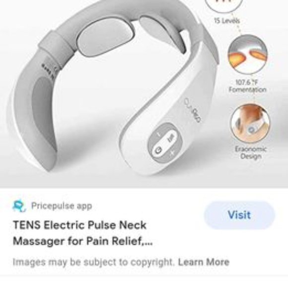 Neck Tens Unit with HEAT - Picture 2 of 4